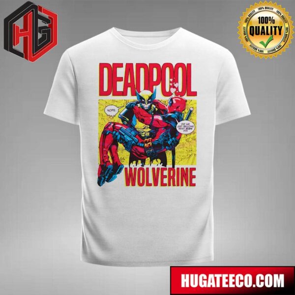 Marvel Bestie Couple Deadpool And Wolverine Movie T-Shirt