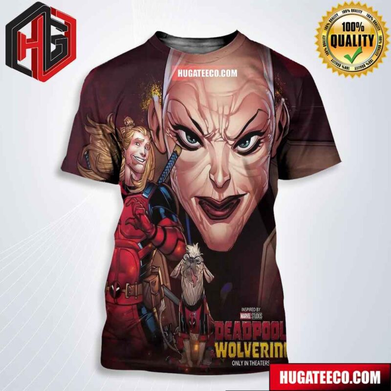 Marvel Snap Has Shared A First Look At A New Deadpool Variant Who Will Be Making An Appearance In Deadpool And Wolverine All Over Print Shirt