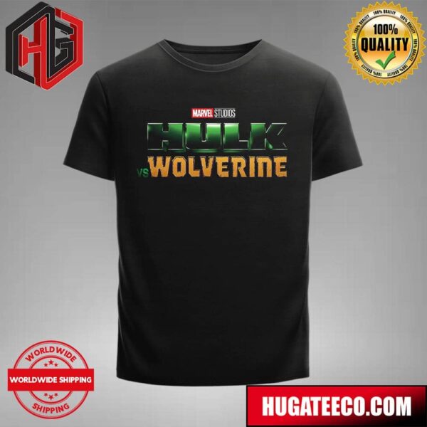 Marvel Studios Hulk And Wolverine Logo Unisex T-Shirt