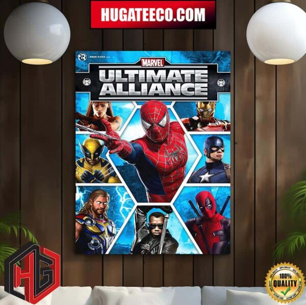Marvel Studios Ultimate Alliance Mcu Version Home Decor Poster Canvas