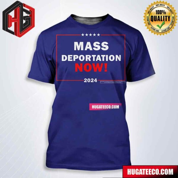 Republican Delegates Hold Mass Deportation Now Signs At Their Unity Themed Convention All Over Print Shirt