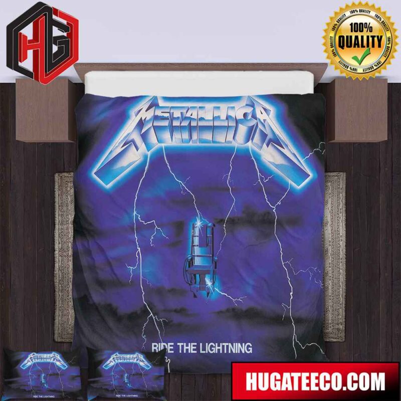 Metallica Heavy Metal Band Ride The Lightning Album Luxury And Fashion For Bedroom Bedding Set
