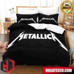 Metallica Logo And Symbol Luxury And Fashion For Bedroom Bedding Set