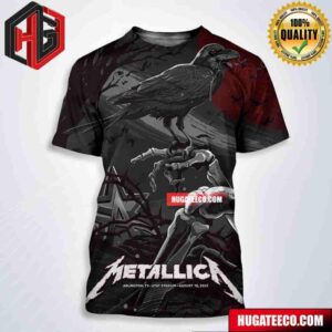 Metallica No Repeat Weekend Of The 2023 European M72 World Tour On August 18 In Arlington Tx At At And T At Stadium All Over Print Shirt