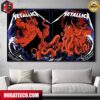 Metallica No Repeat Weekend of the 2023 European M72 World Tour At Metlife Stadium East Rutherford NJ On August 4th Merch Poster Canvas