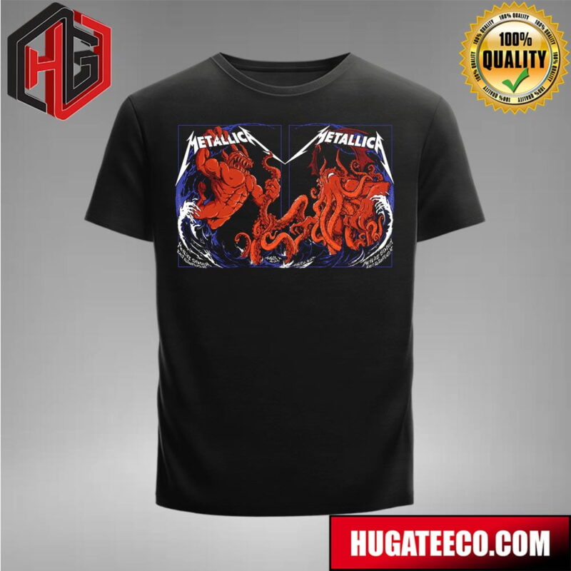 Metallica No Repeat Weekend of the 2023 European M72 World Tour At Metlife Stadium East Rutherford NJ On August 4th 6th Merch T-Shirt