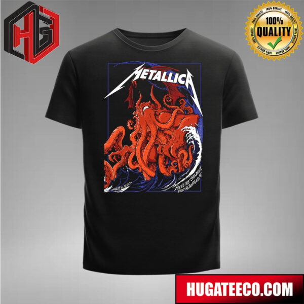 Metallica No Repeat Weekend of the 2023 European M72 World Tour At Metlife Stadium East Rutherford NJ On August 6th Merch T-Shirt