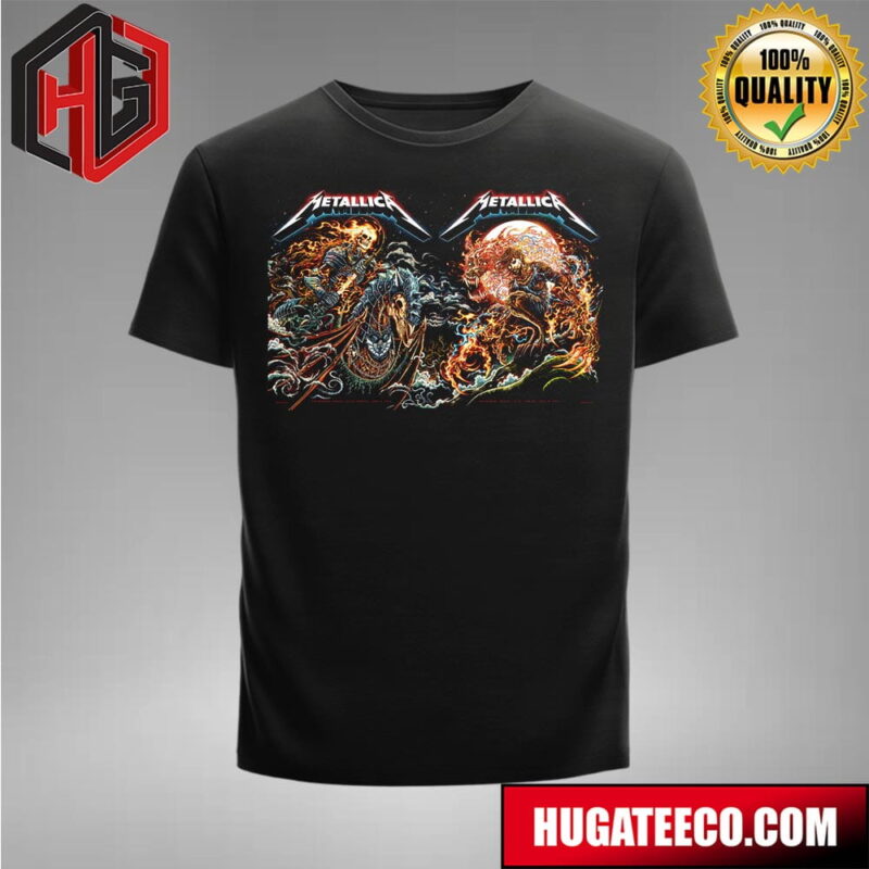 Metallica No Repeat Weekend of the 2023 European M72 World Tour In Gothenburg Sweden At Ullevi Stadium On June 16-18 Merch T-Shirt