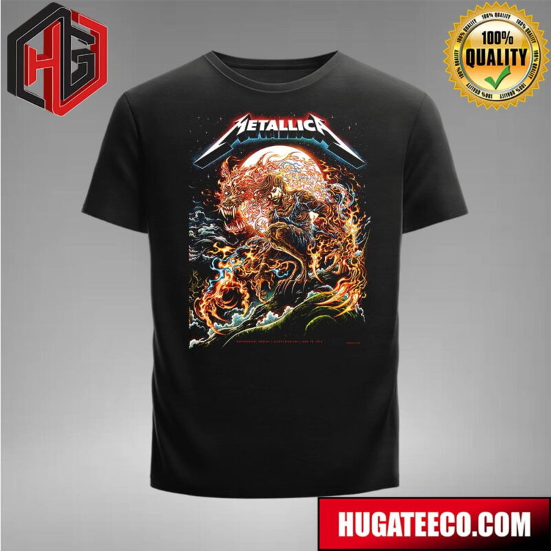 Metallica No Repeat Weekend of the 2023 European M72 World Tour In Gothenburg Sweden At Ullevi Stadium On June 18 Merch T-Shirt