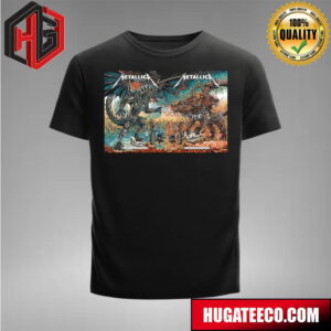 Metallica No Repeat Weekend of the 2023 European M72 World Tour In Los Angeles CA At Sofi Stadium August 25th 27th Merch T-Shirt