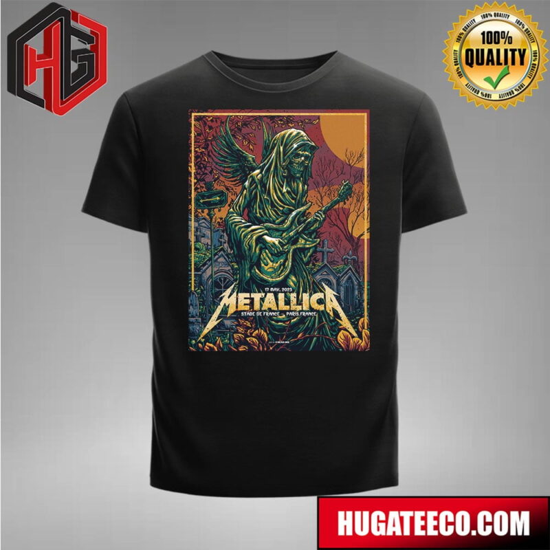 Metallica No Repeat Weekend of the 2023 European M72 World Tour On 17 May At Stade De France In Paris France Merch T-Shirt