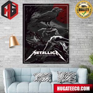 Metallica No Repeat Weekend of the 2023 European M72 World Tour On August 18 In Arlington TX At AT and T At Stadium Merch Poster Canvas