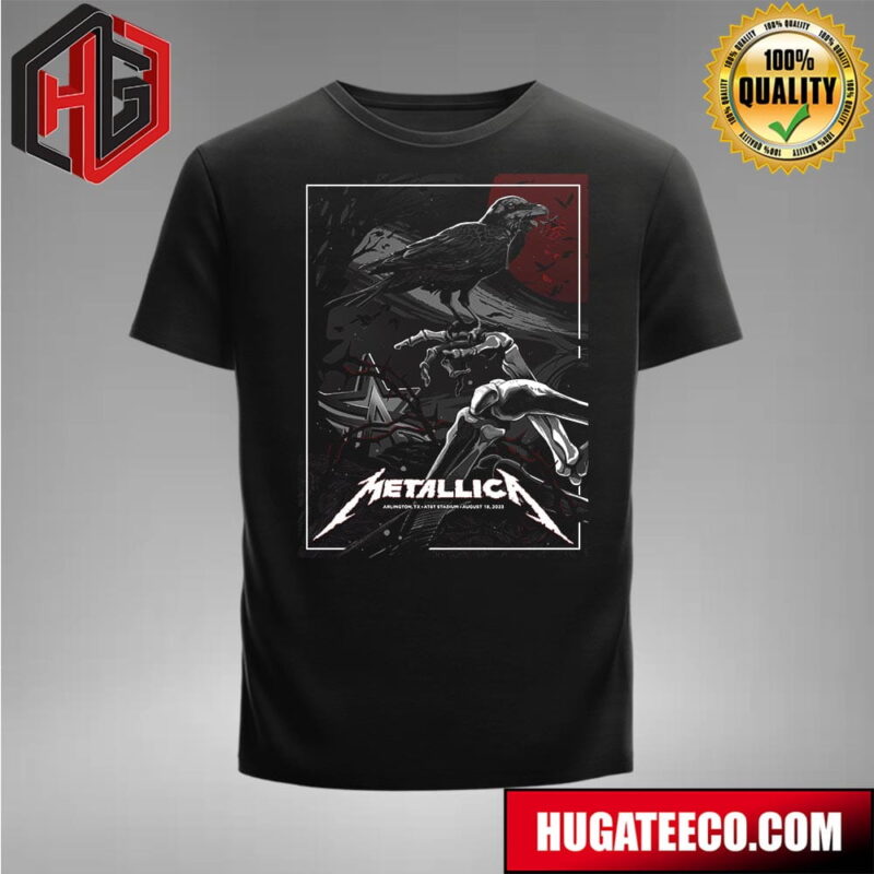Metallica No Repeat Weekend of the 2023 European M72 World Tour On August 18 In Arlington TX At AT and T At Stadium Merch T-Shirt
