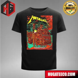 Metallica No Repeat Weekend of the 2023 European M72 World Tour On May 28 Hamburg Germany Volksparkstadion Merch T-Shirt