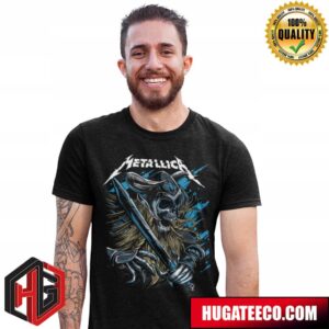 Metallica Rock Guitar Concert Skull Heavy Merchandise T-Shirt
