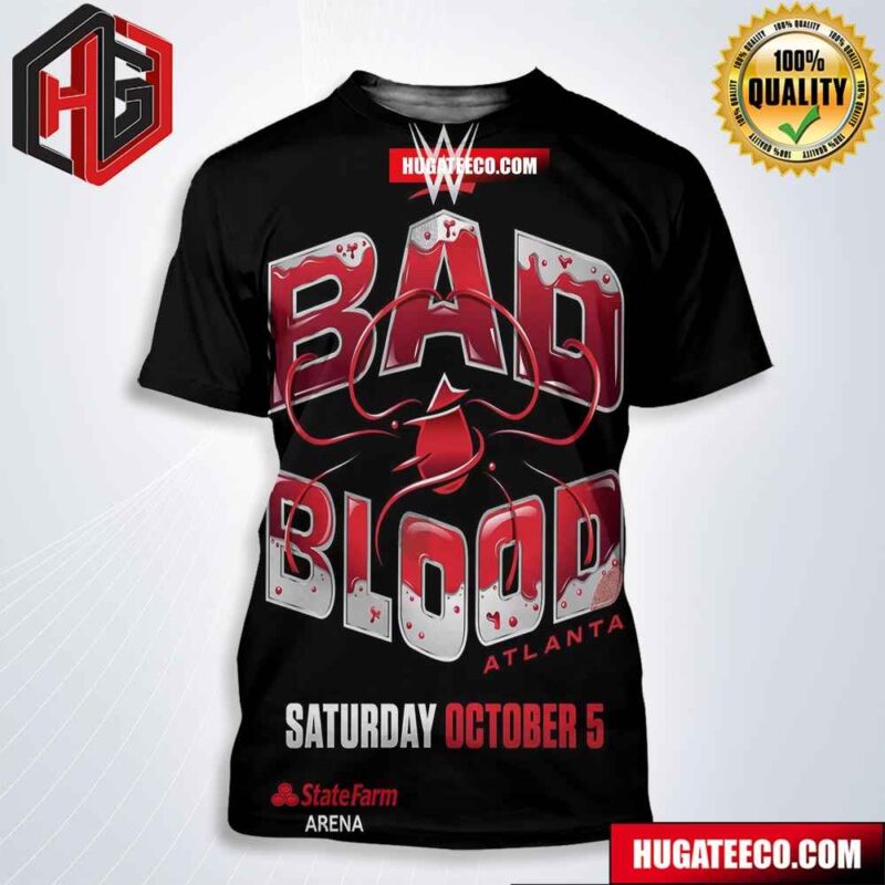 Metro Boomin WWE Bad Blood Atlanta On Saturday October 5 All Over Print Shirt