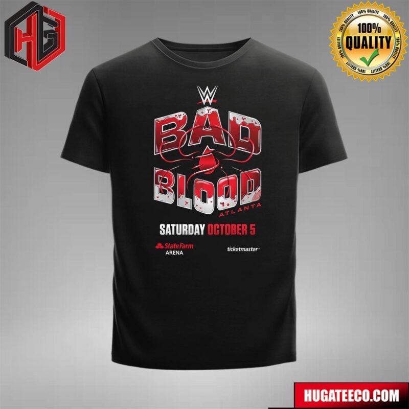 Metro Boomin WWE Bad Blood Atlanta On Saturday October 5 T-Shirt