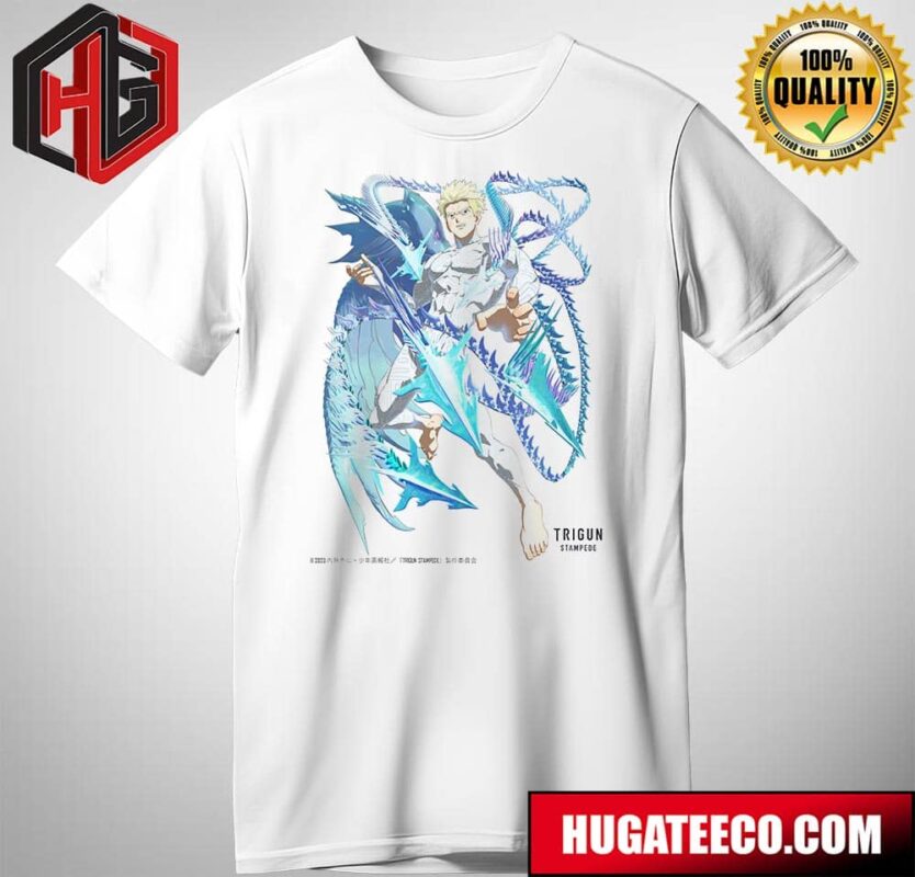 Millions Knives Trigun Stampede From High Noon At July Visual Release Commemorating The First Anniversary Of The Broadcast T-Shirt