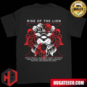 Miss May I Irise Of The Lion Two Sides Merchandise T-Shirt