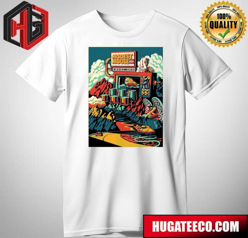 Modest Mouse Show In Greenwood Village Co On Jube 30 2024 T-Shirt