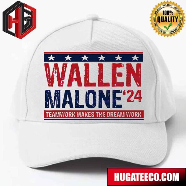 Music Wallen Malone 24 Teamwork Makes The Dream Work Classic Cap