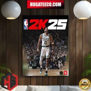 NBA Champion And 2K Cover Has A Nice Ring To It Jayson Tatum Is Our NBA 2k25 Standard Edition Cover Athlete Home Decor Poster Canvas