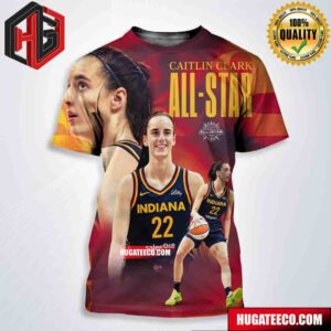 Never A Doubt Caitlin Clark Is A 2024 WNBA All-Star All Over Print Shirt
