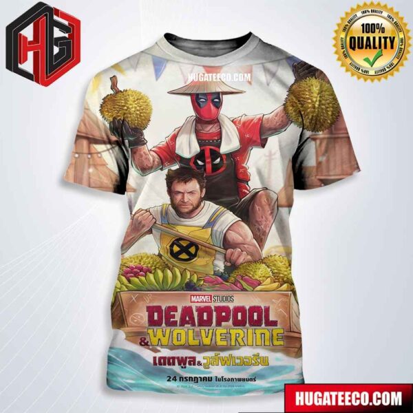 New International Posters For Deadpool And Wolverine All Over Print Shirt