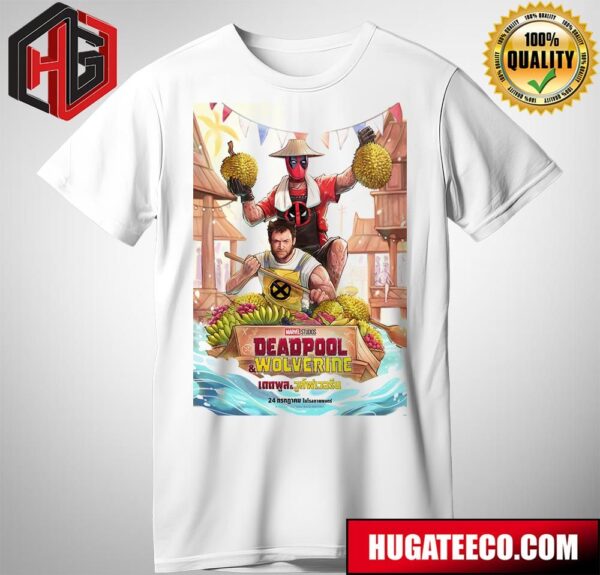 New International Posters For Deadpool And Wolverine T-Shirt