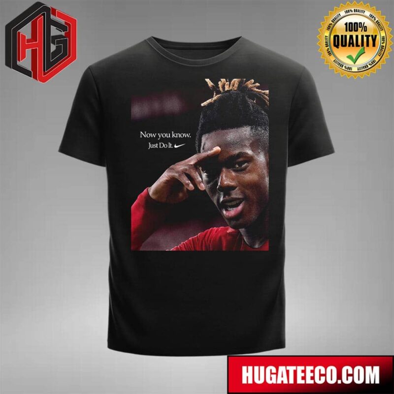 Nico Williams Now You Know Nike Just Do It T-Shirt