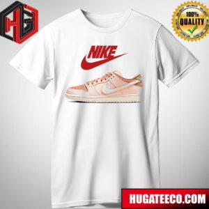 Nike SB Dunk Low Pro Crimson Tint And Amber Brown Sneaker T-Shirt
