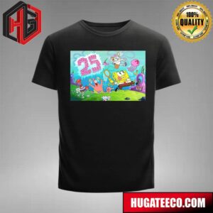 Official 25th Anniversary Posters For Spongebob Squarepants T-Shirt