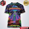 Pearl Jam With Richard Ash Croft And The Muder Capital At Tottenham Hotspur Stadium In London United Kingdom On June 29 2024 Rainbow Foil Variant All Over Print Shirt