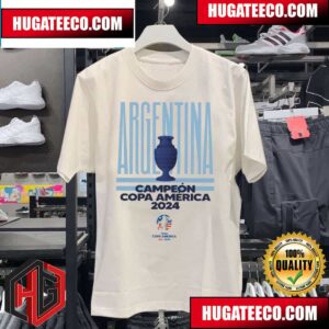 Official Copa America 2024 Argentina Champions Argentina Campeon Copa America 2024 Champions T-Shirt