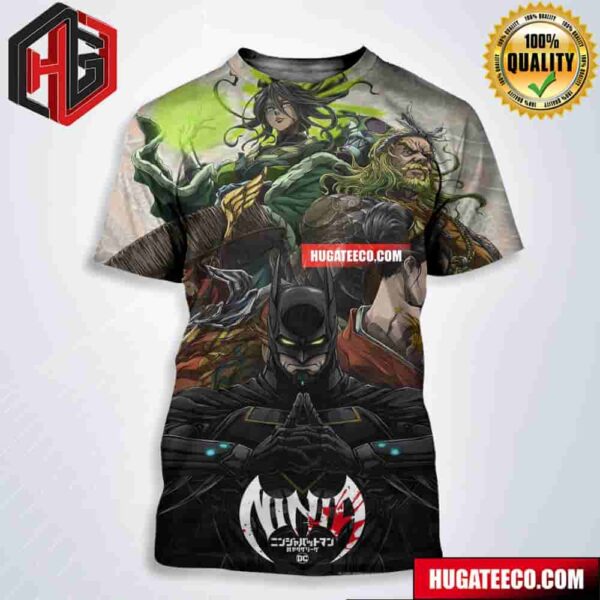 Official Poster For Batman Ninja Vs Yakuza League Anime Film All Over Print Shirt