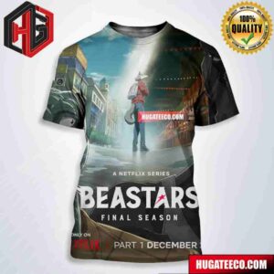 Official Poster For Beastars Final Season Part 1 Coming December 2024 Only On Netflix All Over Print Shirt
