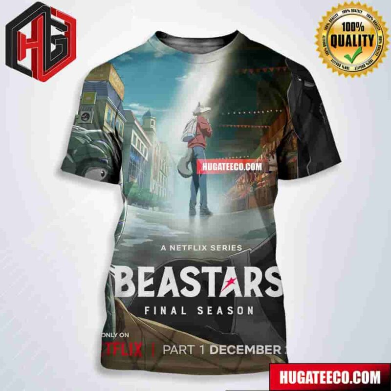 Official Poster For Beastars Final Season Part 1 Coming December 2024 Only On Netflix All Over Print Shirt
