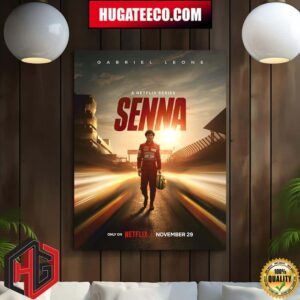Official Poster For Senna The Story Of One Of The Greatest Formula 1 Drivers Of All Time Premieres November 29 Poster Canvas