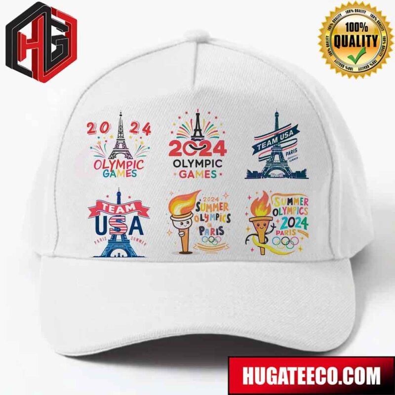 Olympics Fire Symbol Summer Paris 2024  BundleClassic Cap
