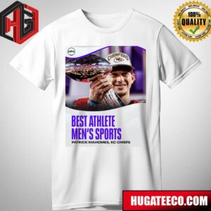Patrick Mahomes Kansas City Chiefs Wins The ESPYS For Best Athlete Men’s Sports T-Shirt