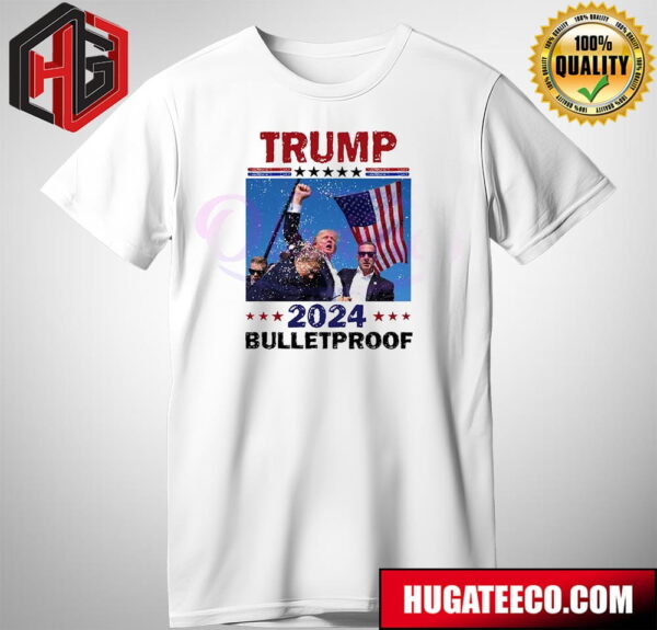 Patriotic Donald Trump 2024 Bulletproof T-Shirt