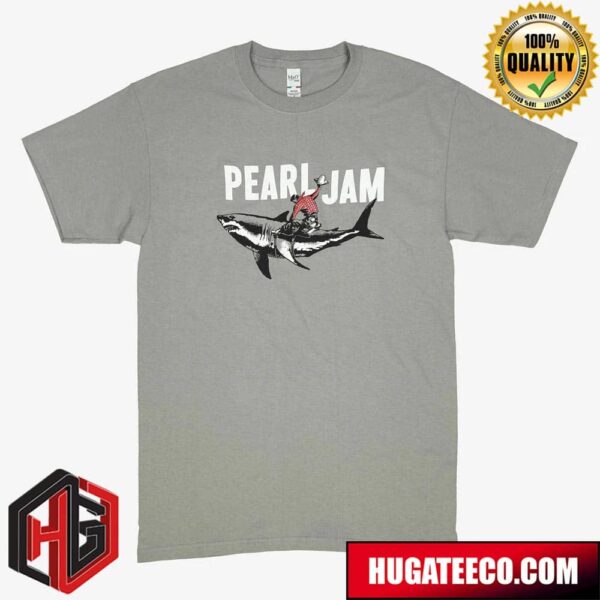 Pearl Jam Shark Cowboy Merchandise All Over Print T-Shirt