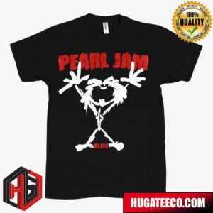 Pearl Jam Stickman Merchandise Two Sides T-Shirt