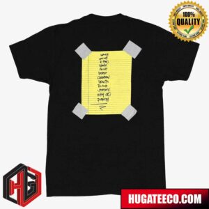 Pearl Jam Stickman Merchandise Two Sides T-Shirt