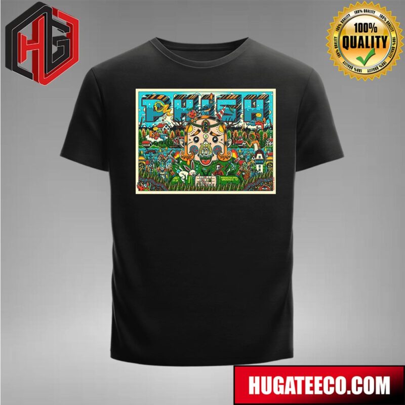 Phish Show At Mohegan Sun Arena In Uncasville CT On July 23-24 2024 T-Shirt