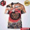 Queens Of The Stone Age The End Is Nero Merch For Roma Summer Fest Auditorium Parco Della Musica On 07 04 2024 All Over Print Shirt