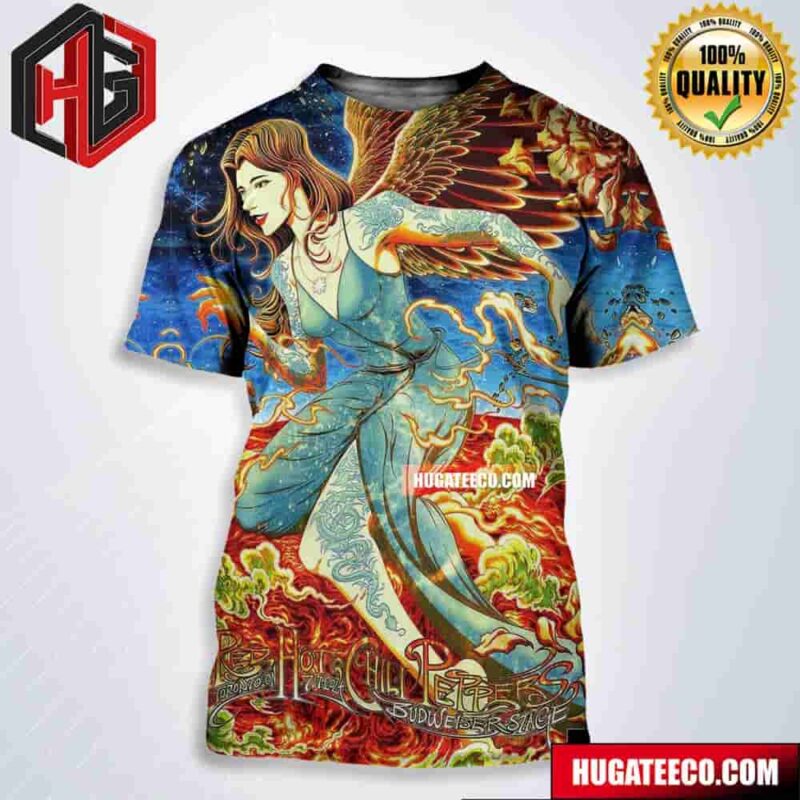 Red Hot Chili Peppers Unlimited Love 2024 Tour Part 2 Of 2 Toronto On July 17 2024 Budweiser Stage All Over Print Shirt