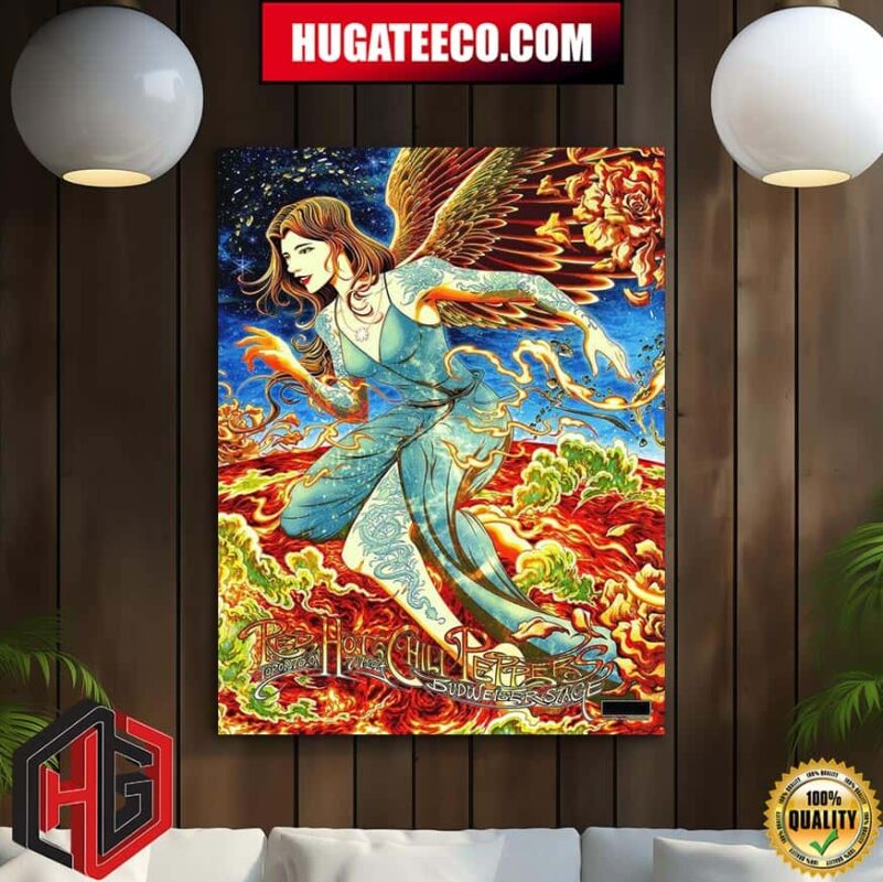 Red Hot Chili Peppers Unlimited Love 2024 Tour Part 2 Of 2 Toronto On July 17 2024 Budweiser Stage Poster Canvas