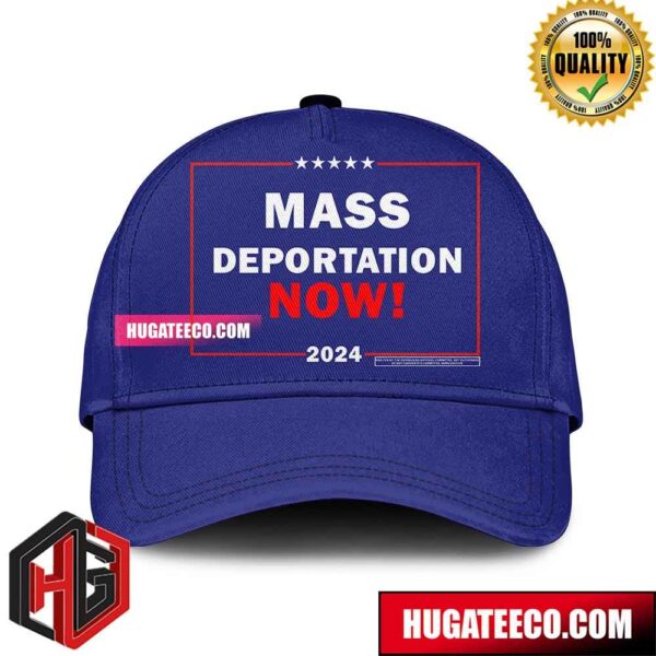 Republican Delegates Hold Mass Deportation Now Signs At Their Unity Themed Convention Hat-Cap