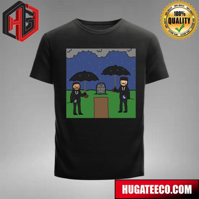 Rest In Peace Splash Bros Stephen Curry And Klay Thompson 2011-2024 End Of An Era T-Shirt